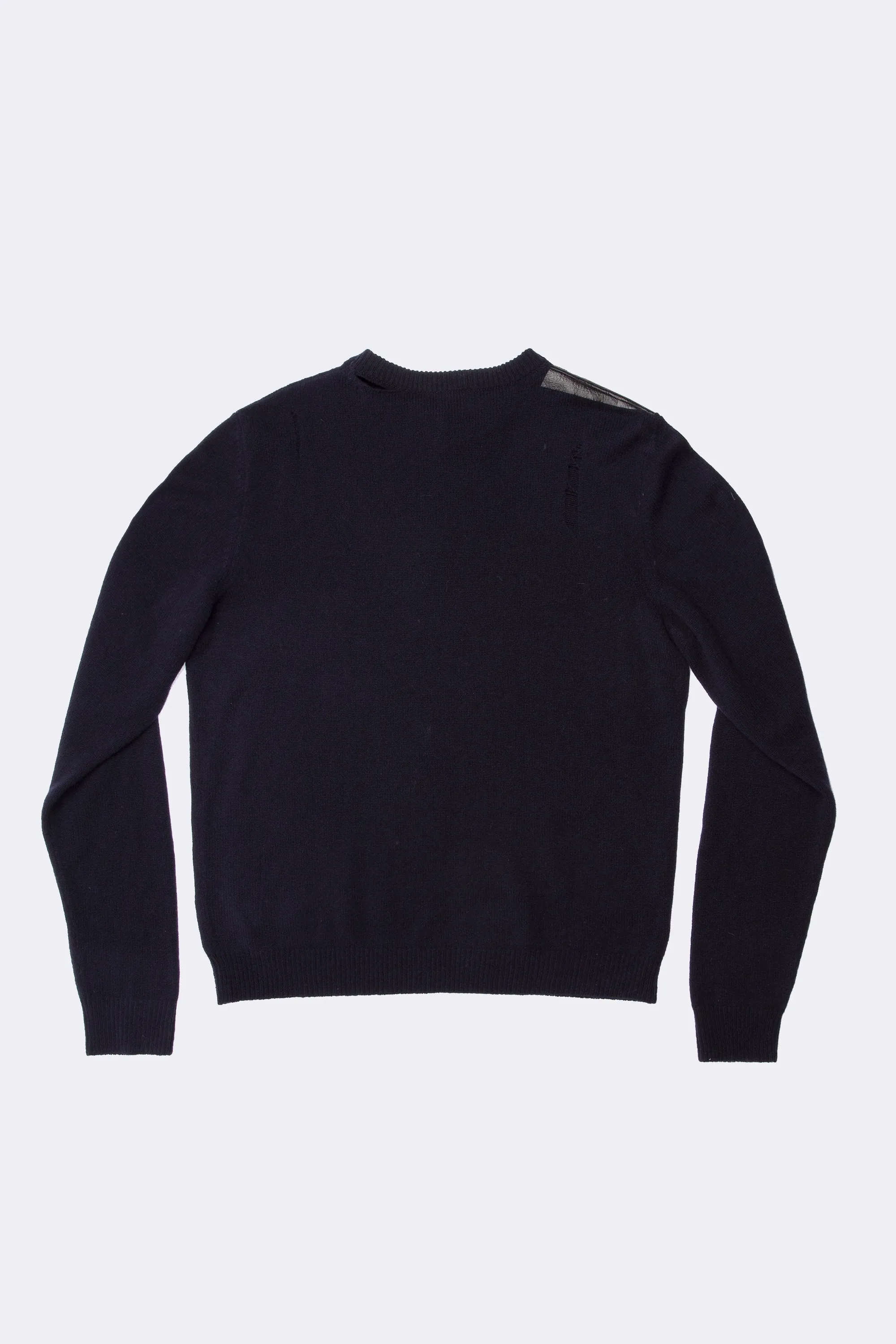 Distressed Lambswool Jumper