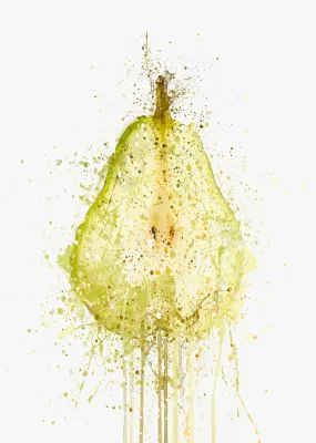 Pear Fruit Wall Art Print