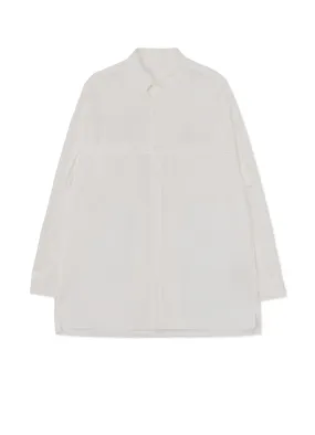 [Y's-Black Name]COTTON TAPE FLAP POCKET SHIRT